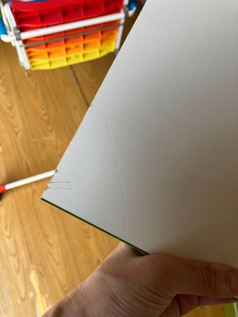 昭和レトロポップ　緑色 食器棚 ガラス棚付き