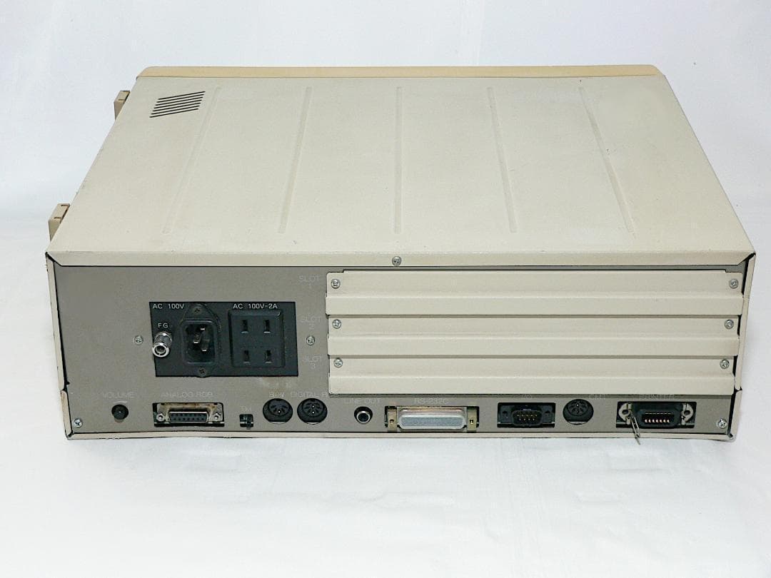 NEC PC-8801mkIISR フルメンテナンス FMサウンドOK 動作品