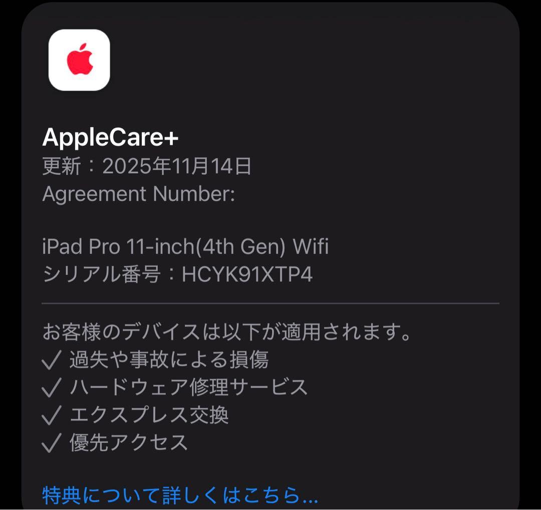 iPad Pro 11 第4世代 M2 128GB スペースグレイ WiFi