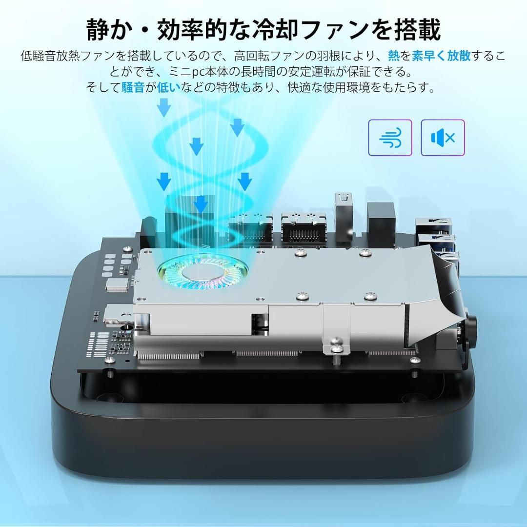 【R1590-117-370】ミニpc n100 mini pc　ミニパソコン
