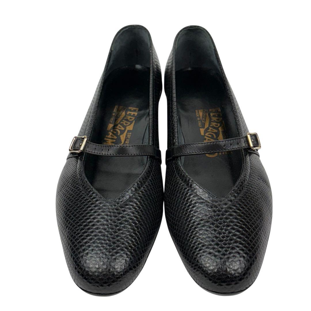 ✨新品同様✨サルヴァトーレフェラガモ　オードリー　23cm 黒　パンプス