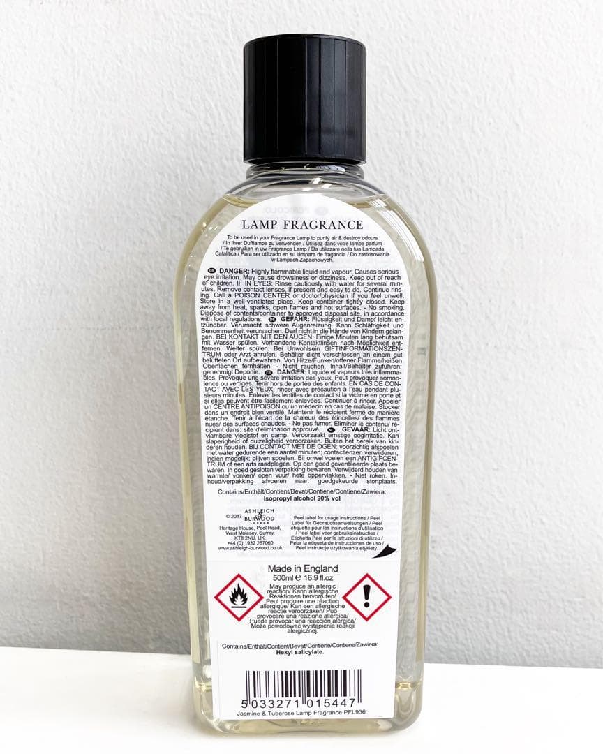 アシュレイ＆バーウッド オイル 【500ml】 ジャスミン＆チュベローズ