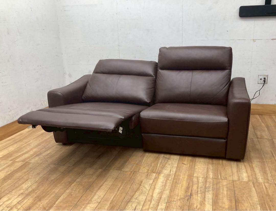 【動作確認済】電動リクライニングソファ　USBポート付 直接引取り対応　pja1