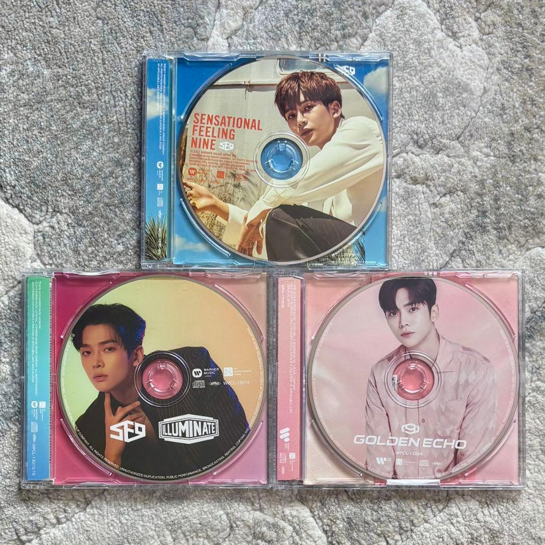 SF9 ロウン RO WOON CD 3点セット　サイン入り