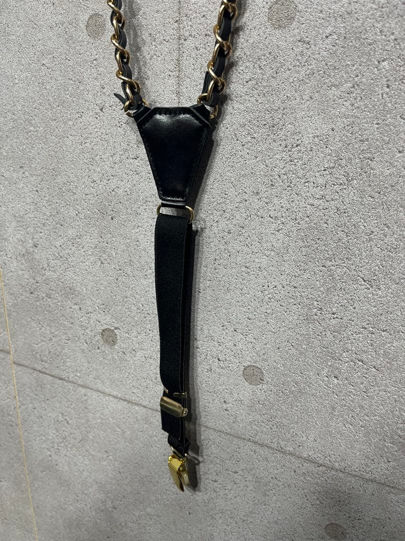 【TAKUYA∞着用】BECOME TREE チェーンサスペンダー