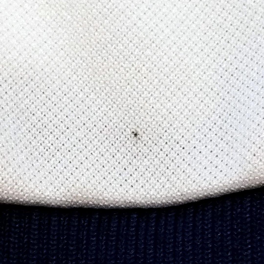 オニツカタイガー 刺繍ロゴ バックプリント 見返り虎 トラックジャケット L 白