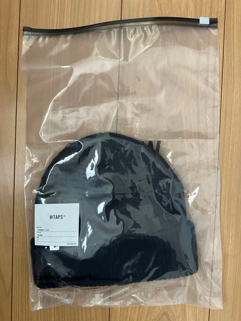 【新品・未使用】WTAPS ブラック ニット帽