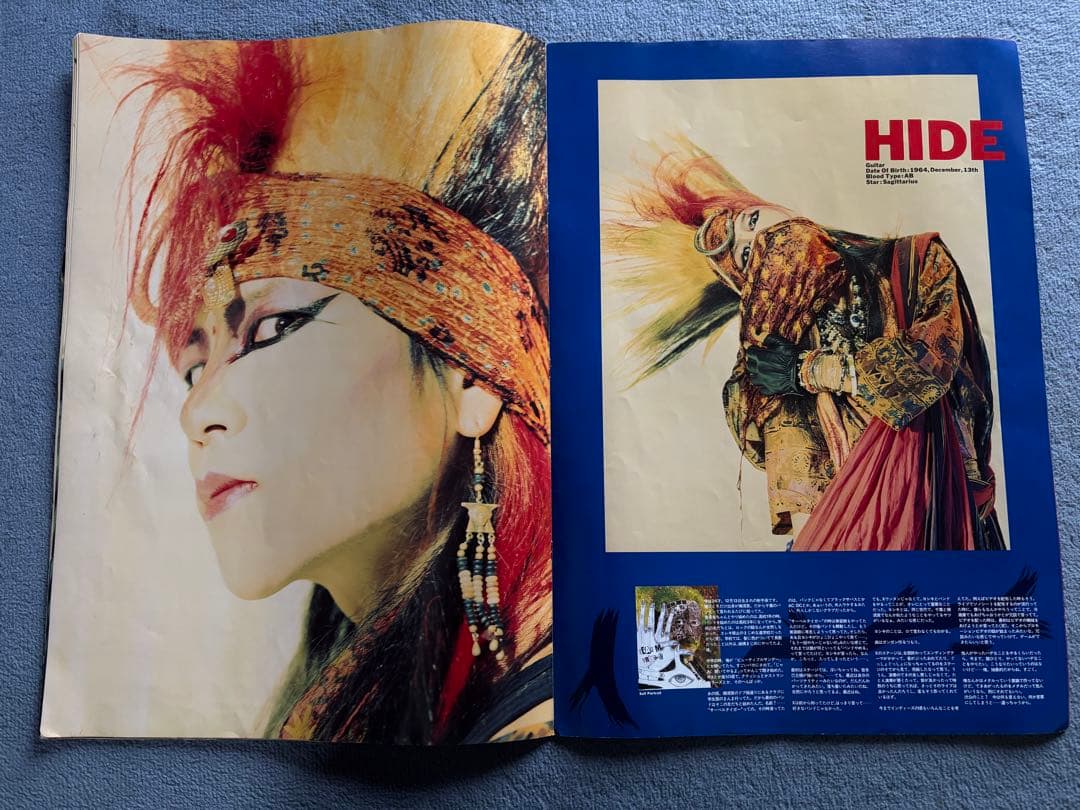 X BLUE BLOOD TOUR パンフ