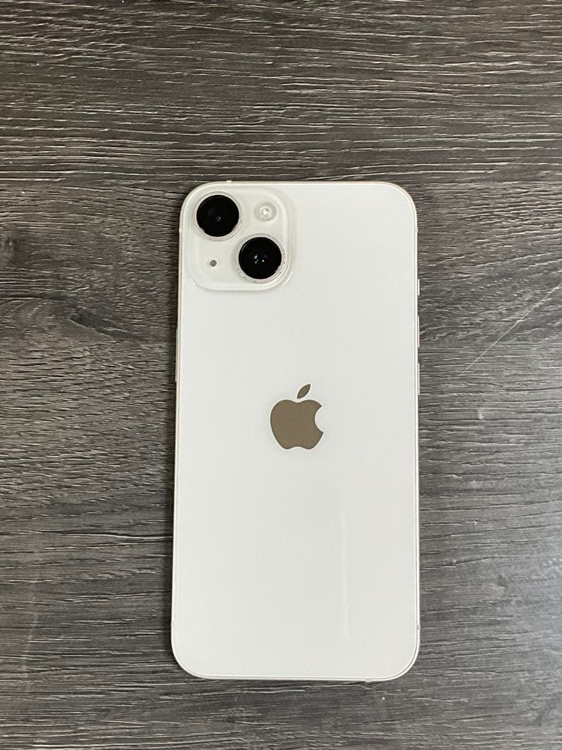 Apple iPhone 14ホワイト 本体 ケーブル付き
