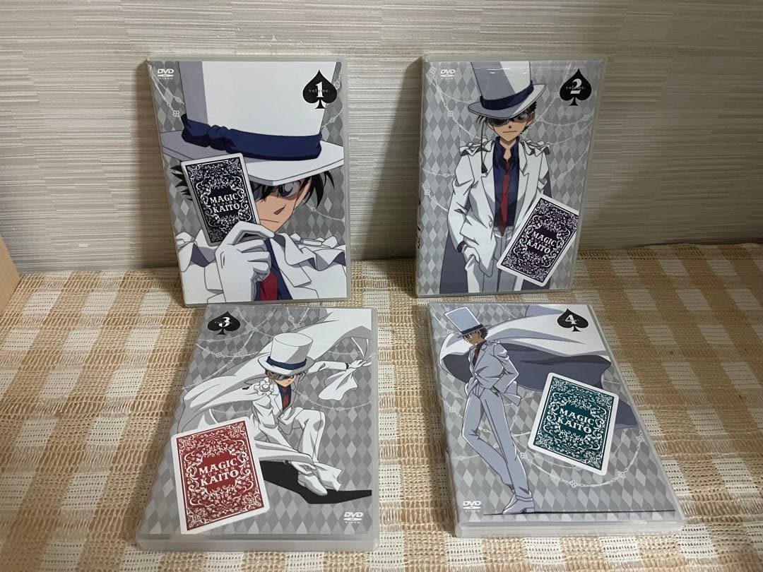 まじっく快斗 初回全4巻セット DVD セル版