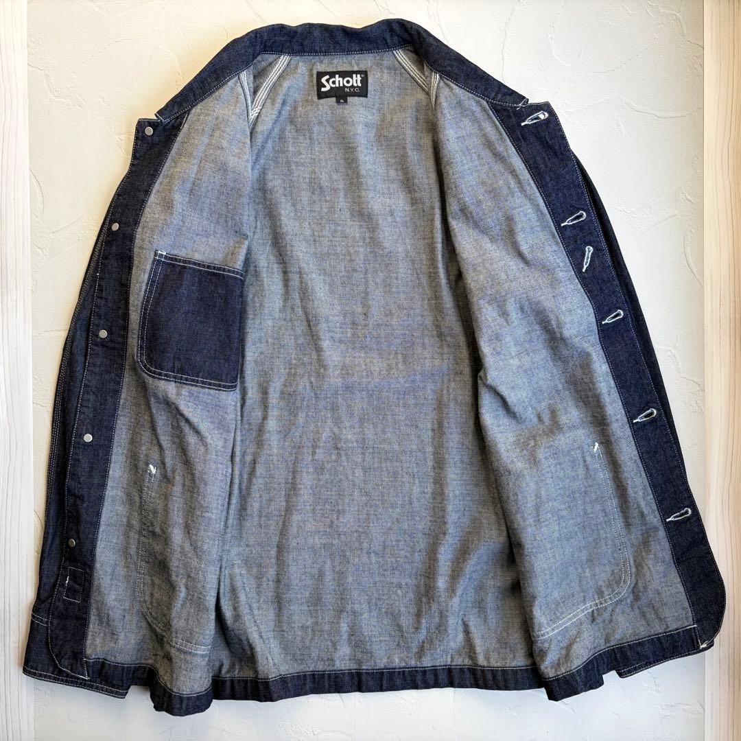 【schott】Denim coverall