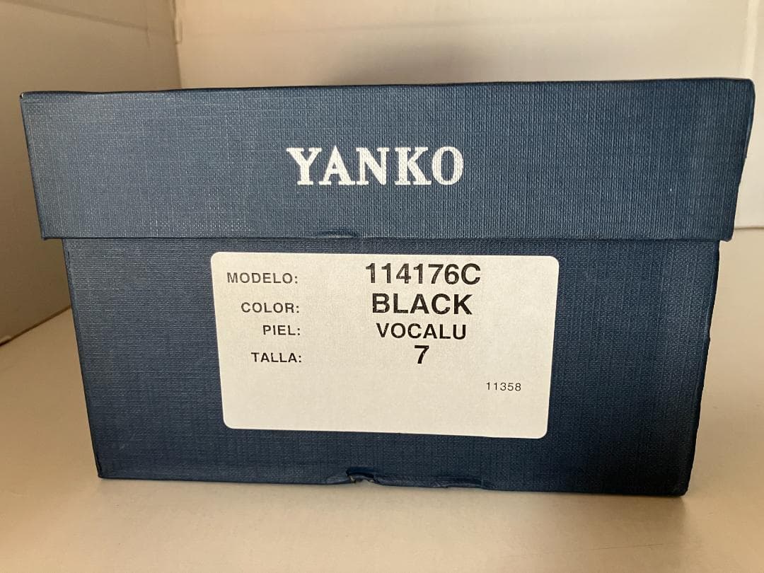 YANKO ヤンコ モンクストラップ 黒 25cm 未使用新品