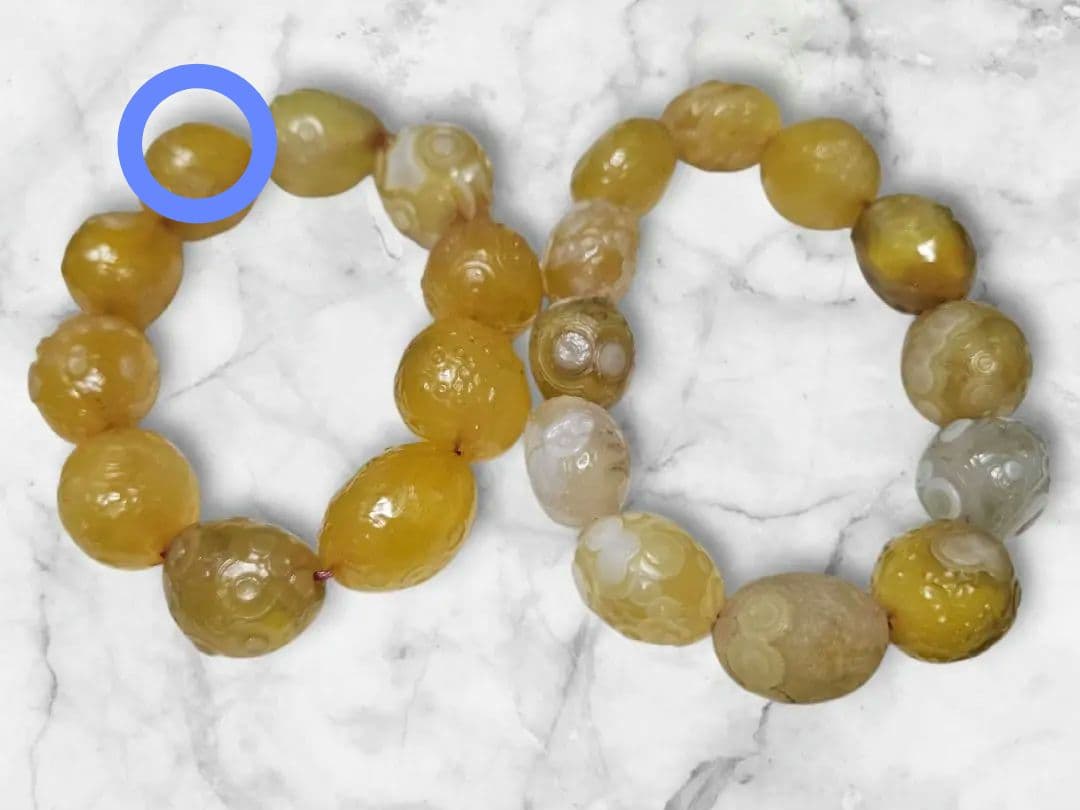 ❈haru様 ご依頼品 ゴビ瑪瑙 ブレスレット