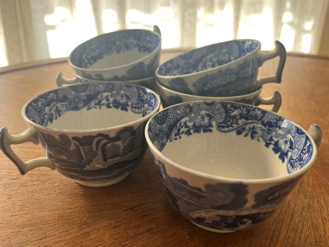 スポード社製　ブルーイタリアンティーセット　26点セット