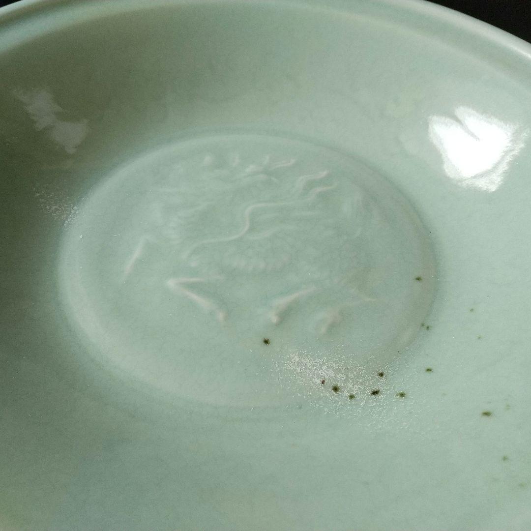 中国 龍泉窯 大皿 骨董 茶道具