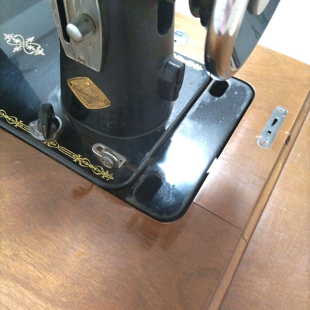 福助　FUKUSUKE 　ミシン台　　　アンティークミシン　 フクスケ