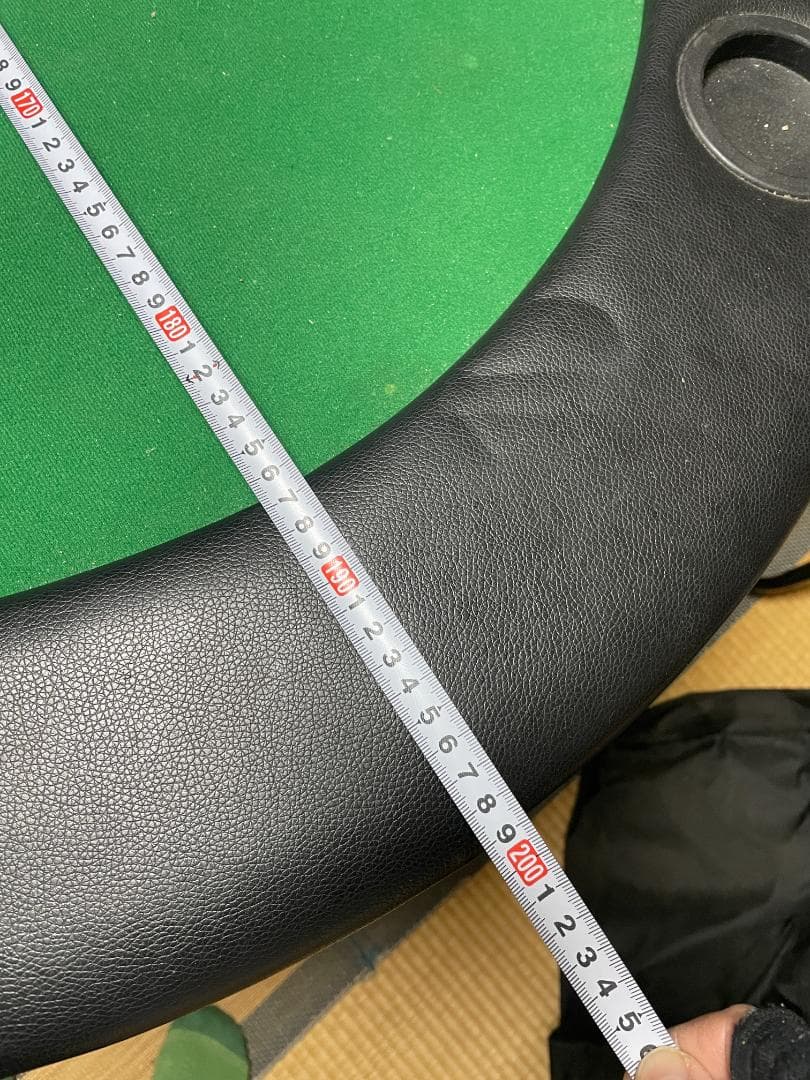 ポーカーテーブル ポータブル3つ折り