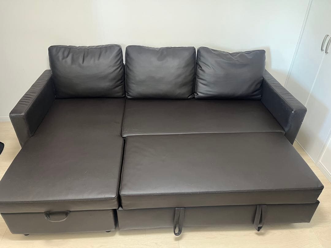 【早い者勝ち】カウチソファベッド ノアーク2 （3人掛けソファー / ベッド)