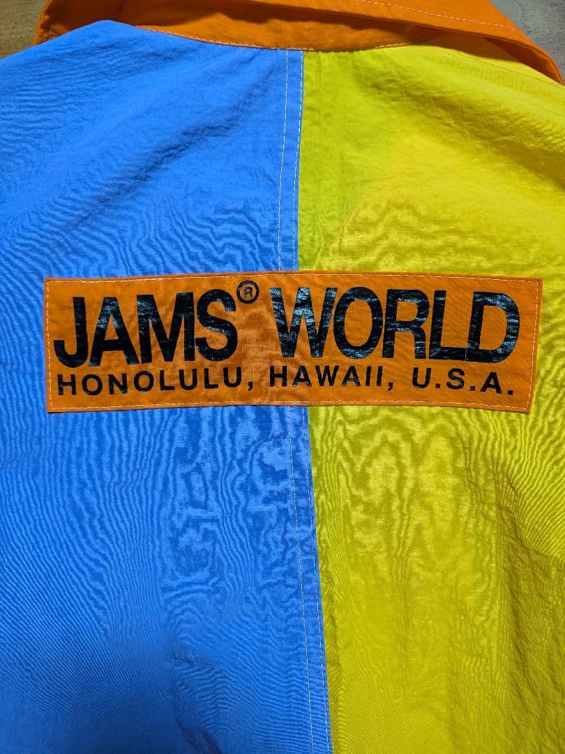 JAMS WORLD ナイロンジャケット USA製 Sサイズ