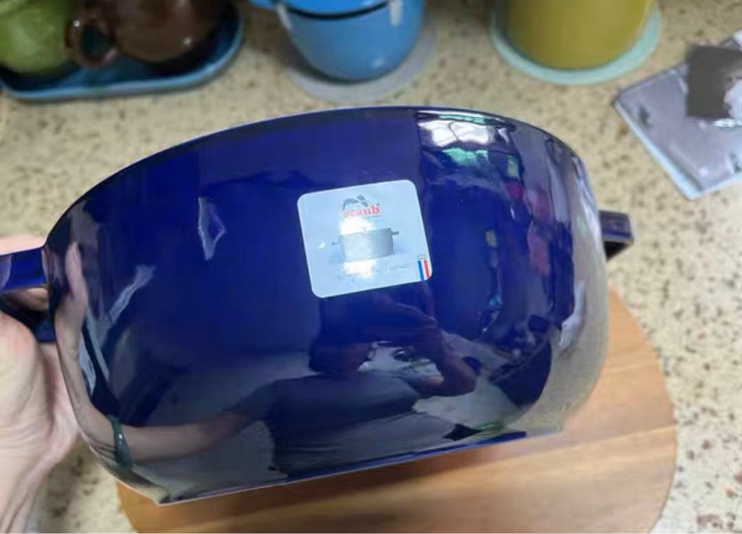 staub ストウブ 24cm 限定コレクション、色が美しい❗️美品