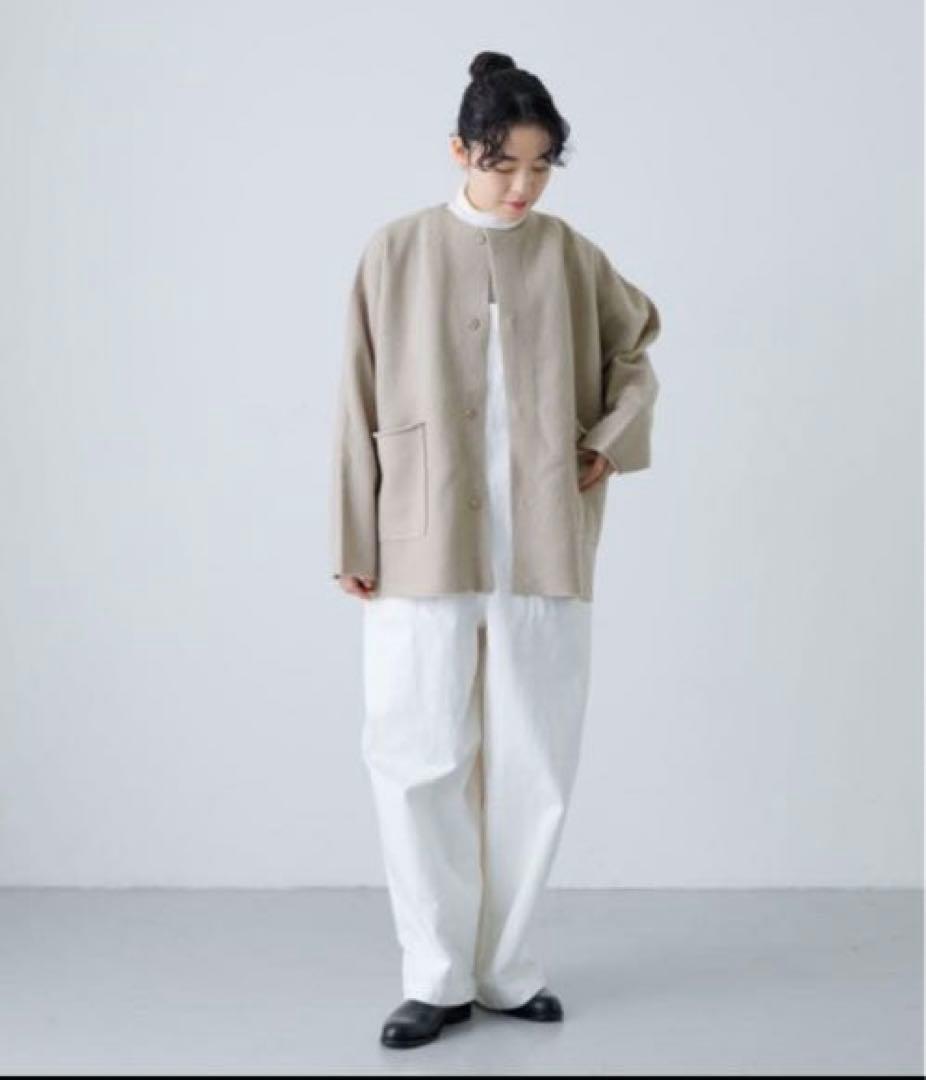 kagure かぐれ　ウールノーカラージャケット アーバンリサーチ　ドアーズ