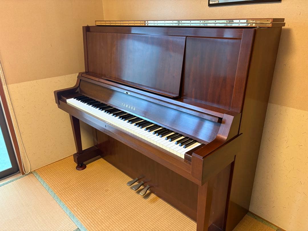 YAMAHA ピアノ W102Ｂウォルナット半艶　大幅に値下げ45→37万円！