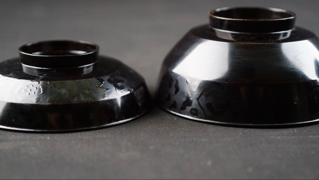 蒔絵　葵紋　菓子椀　10客　共箱