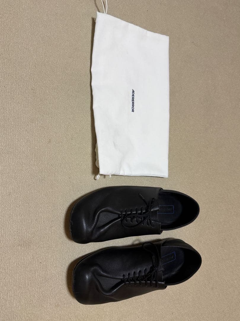 ADERERROR Orsay Shoes ブラック レースアップシューズ
