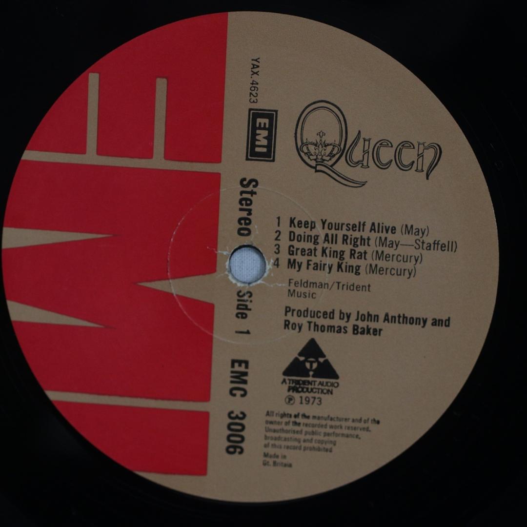 英LP Queen UK盤 Stereo UKオリジナル盤初期プレス クイーン