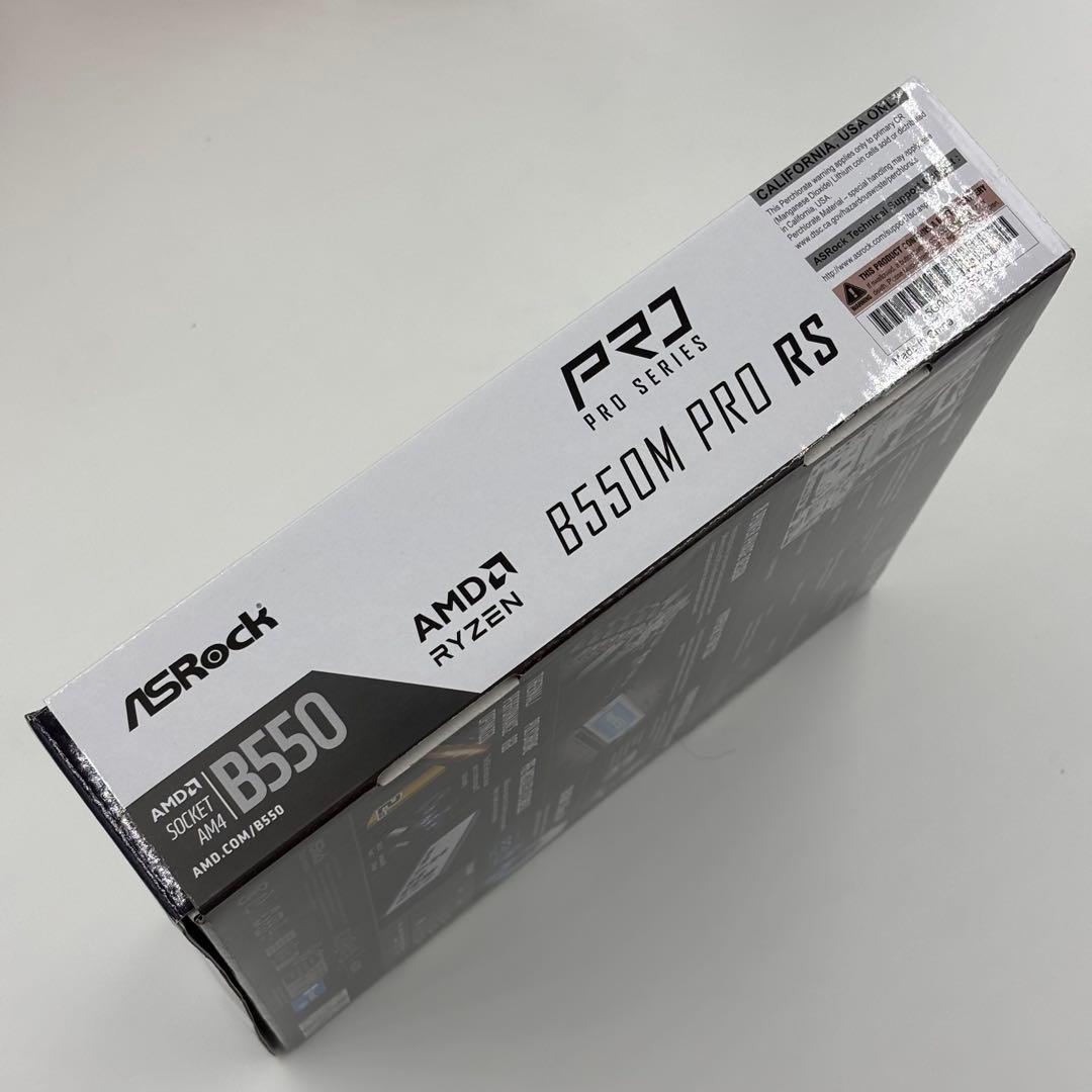 【新品未使用】 ASRock B550M PRO RS