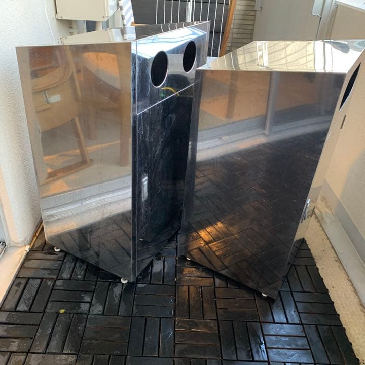 山崎産業 リサイクルボックス　大型ゴミ箱　2個セット