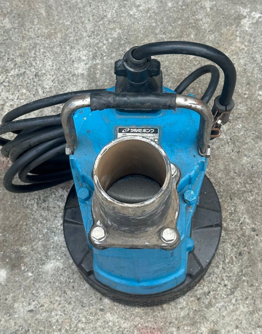 3.ツルミ　排水用水中ポンプKTV3-55 三相　200V 60Hz 5.5kW