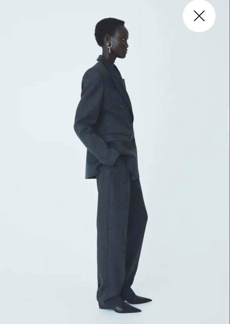  Studio 2025ダブルブレストウールブレザー テーラードジャケット