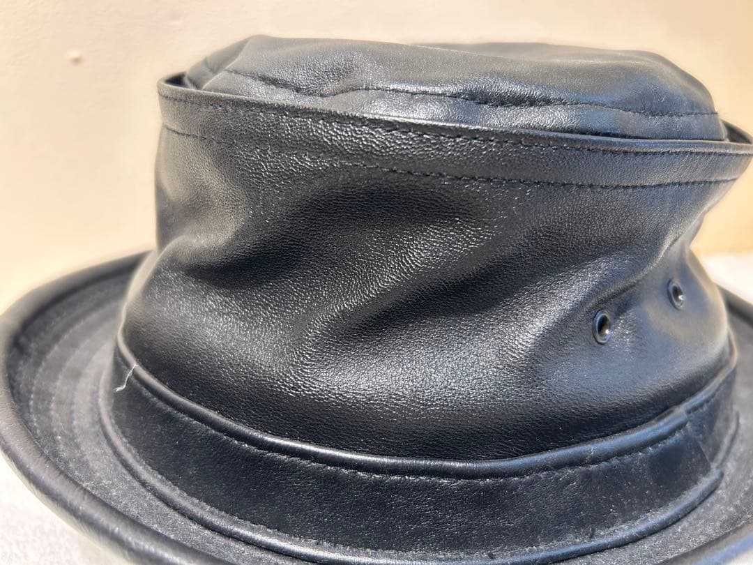 m*o様 NEW YORK HAT　LAMBSKIN ラムスキン　X-Large