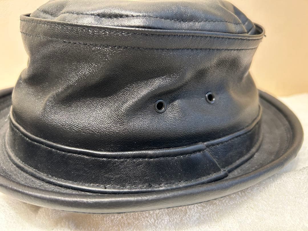 m*o様 NEW YORK HAT　LAMBSKIN ラムスキン　X-Large