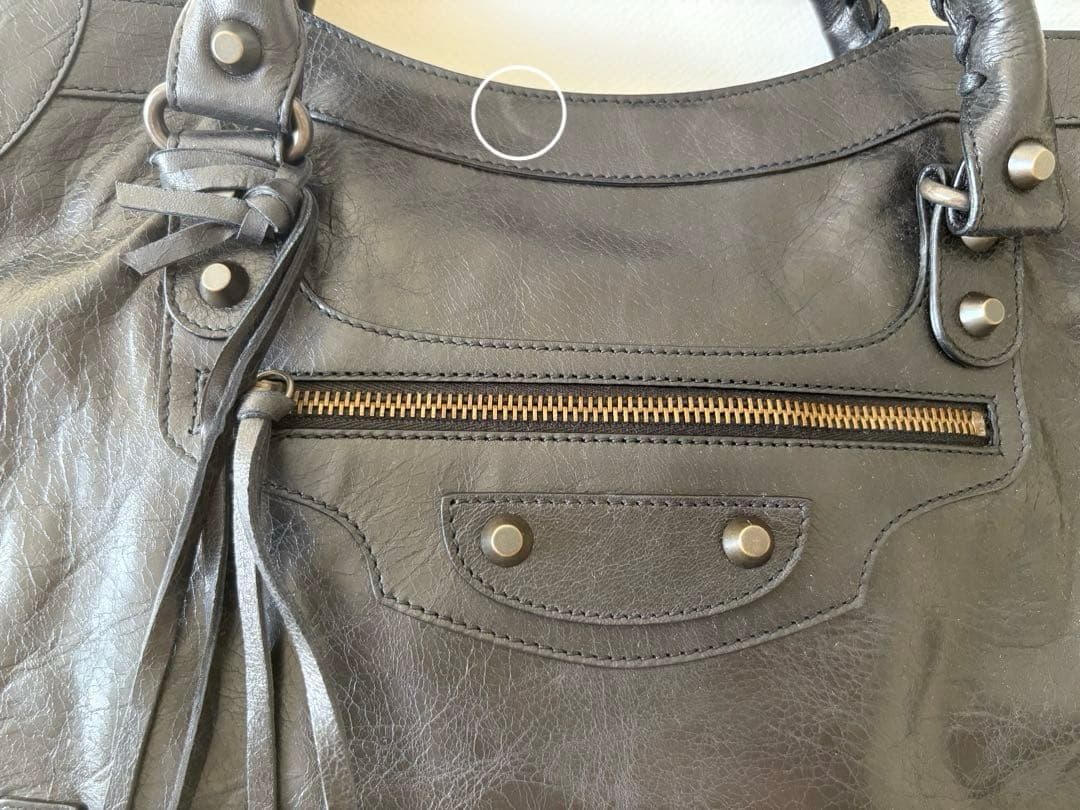 Ss 新品・未使用　BALENCIAGA シティ バッグ　ブラック