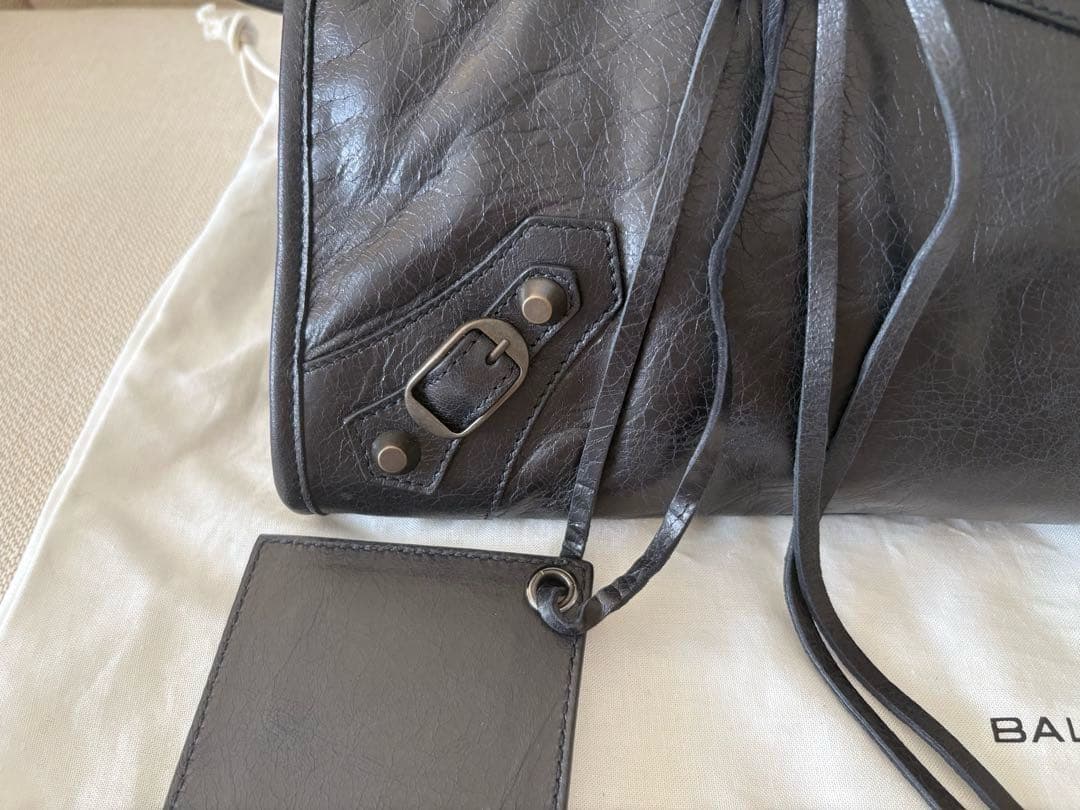 Ss 新品・未使用　BALENCIAGA シティ バッグ　ブラック