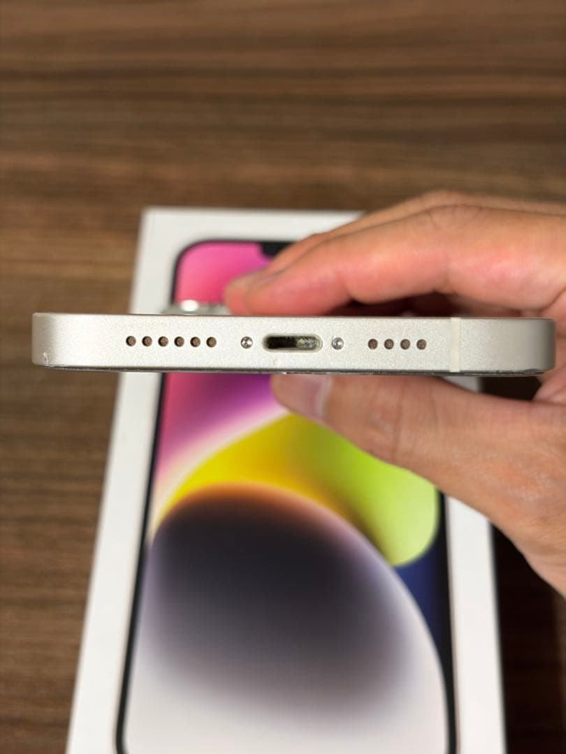 【98%】iPhone 14 plus 256GB SIMフリー スターライト