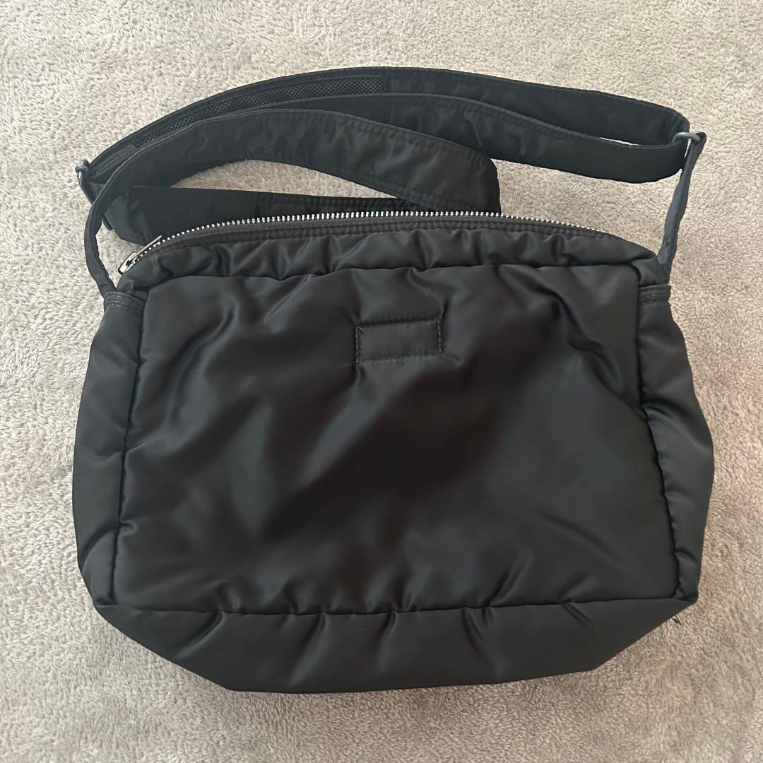 PORTER⚪︎TANKER SHOULDER BAG L (BLACK)