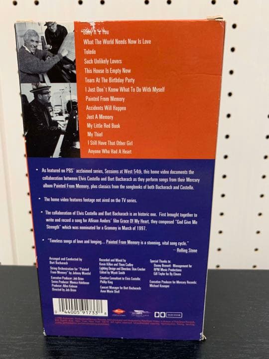 エルヴィス・コステロ&バート・バカラック Sessions West 54th