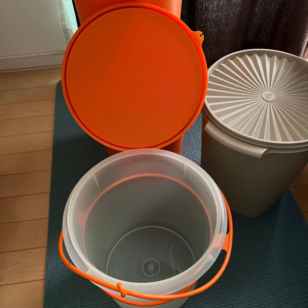 中古　タッパーウエア　マキシクイーンデコレーター