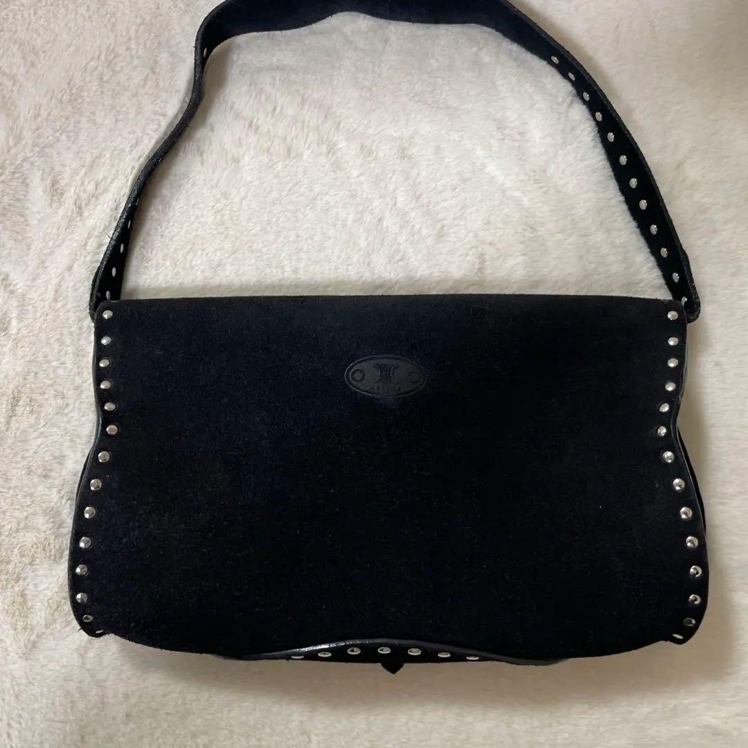 セリーヌ　スタッズ　ショルダーバッグ
