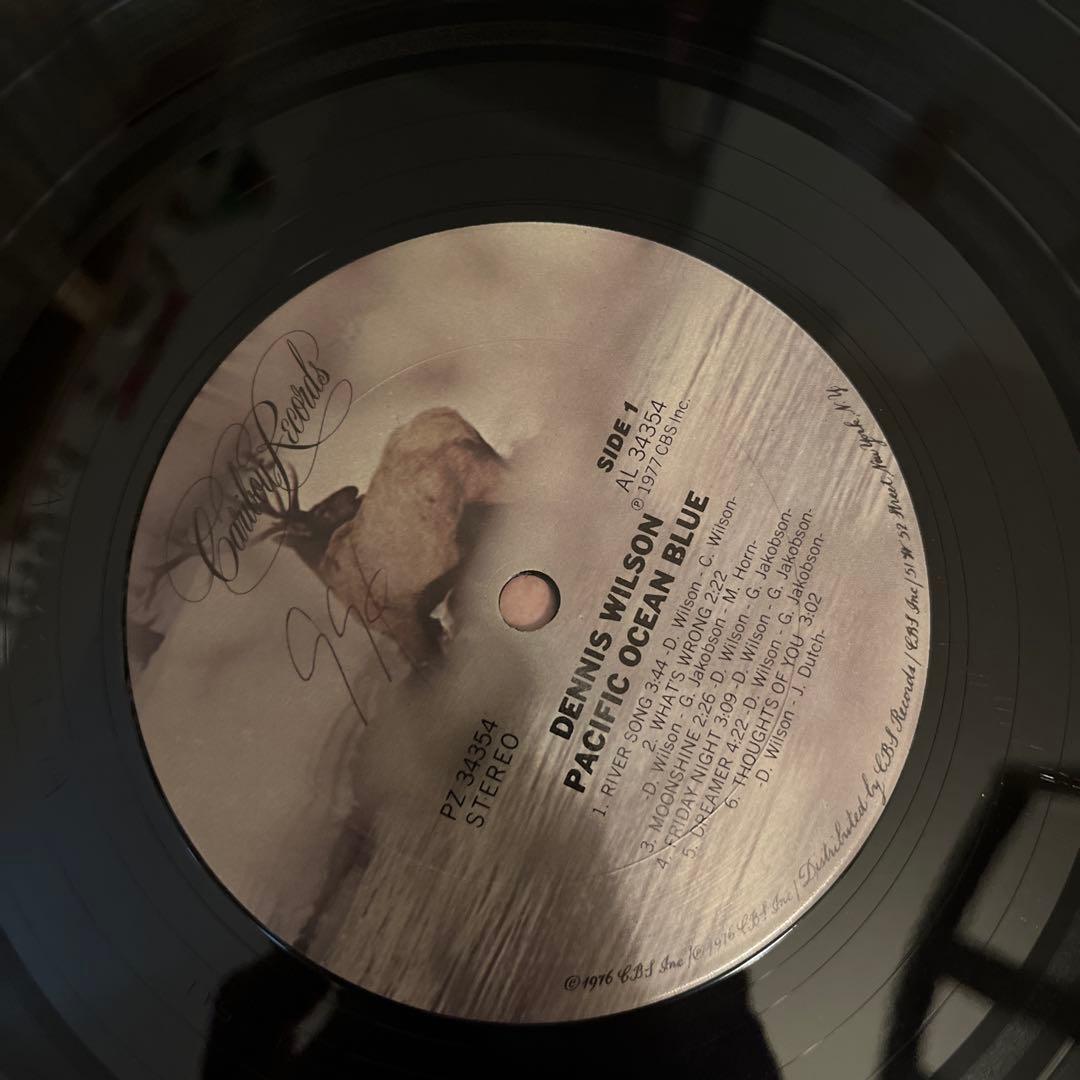 洋楽 DENNIS WILSON PACIFIC OCEAN BLUE lp