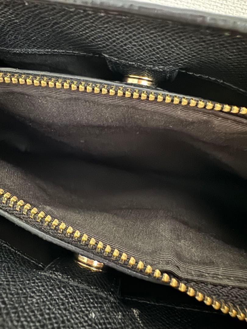 COACH ブラックレザー ハンドバッグ 【2/13までの出品】