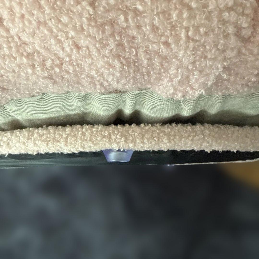 れ*7様 ★美品★ 1人掛けカボチャソファパンプキンソファ 回転式 ファブリック