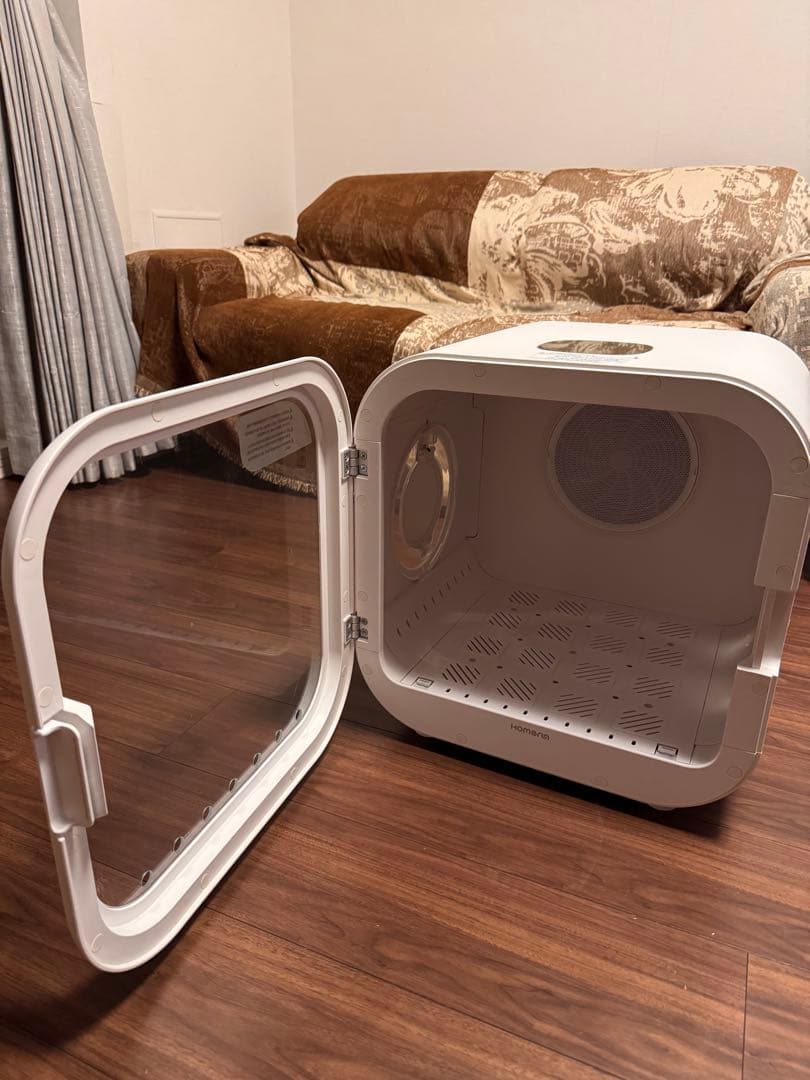 runpet ドライルーム ペット乾燥機 ペット用ドライヤー ホワイト