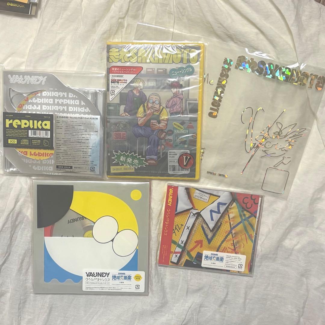 Vaundy ピンズ ステッカー CD 雑誌 うちわ キーホルダー
