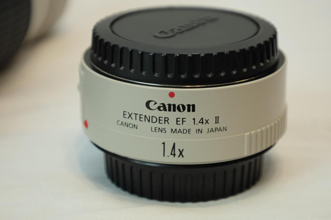 Canon ef70-200mm f4l is usm 1.4×Ⅱ型 極美品☆