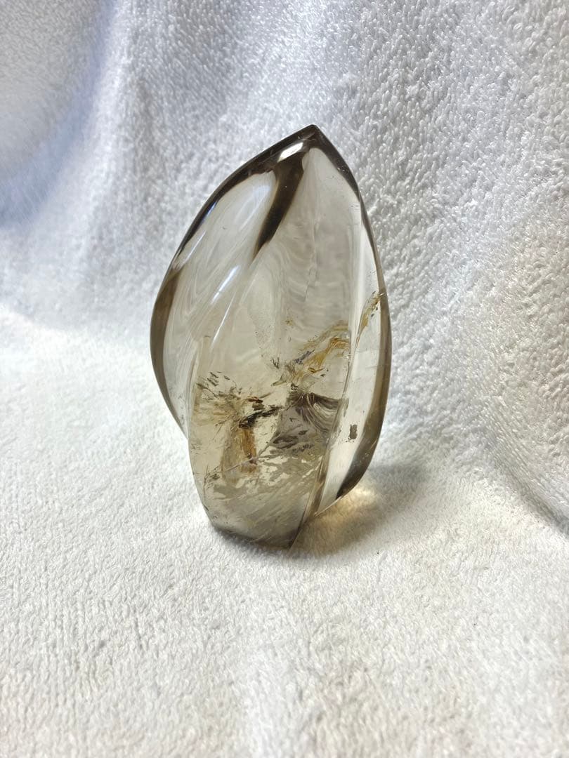 天然石　スモーキークォーツ　置物　鑑賞