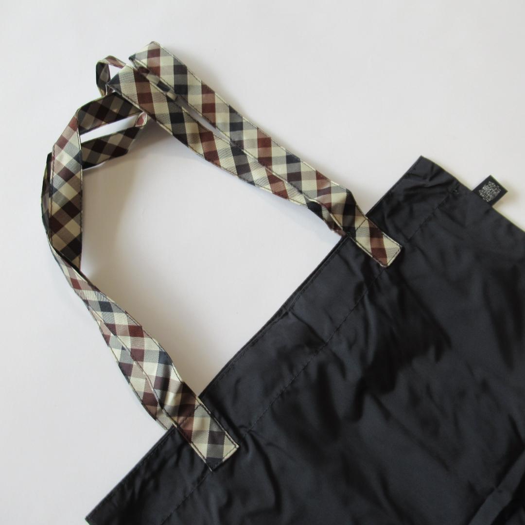 アクアスキュータム未使用ネイビー トレンチデザイン レインコート L 2/2